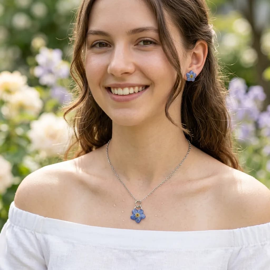 Epoxy Necklace Workshop — workshop photo 2